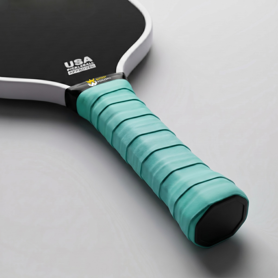 Buttery Pickleball tacky grip volley technique