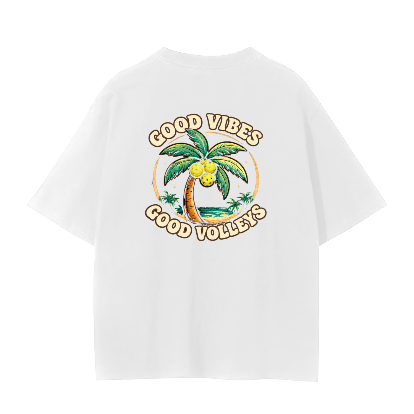 Buttery Pickleball Unisex Seamless Tee – Soft 230 GSM Cotton.