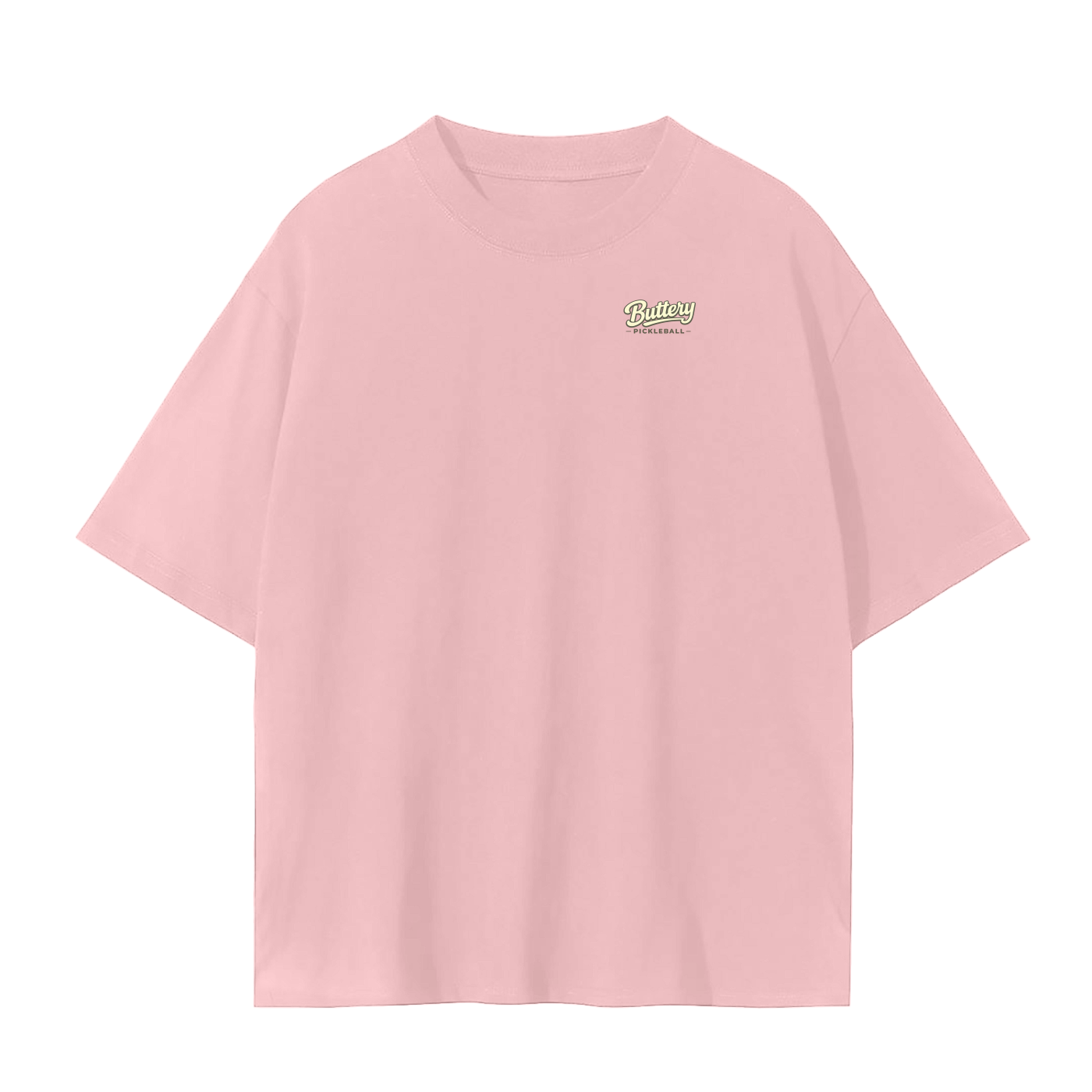 Buttery Pickleball Unisex Seamless Tee – Soft 230 GSM Cotton.
