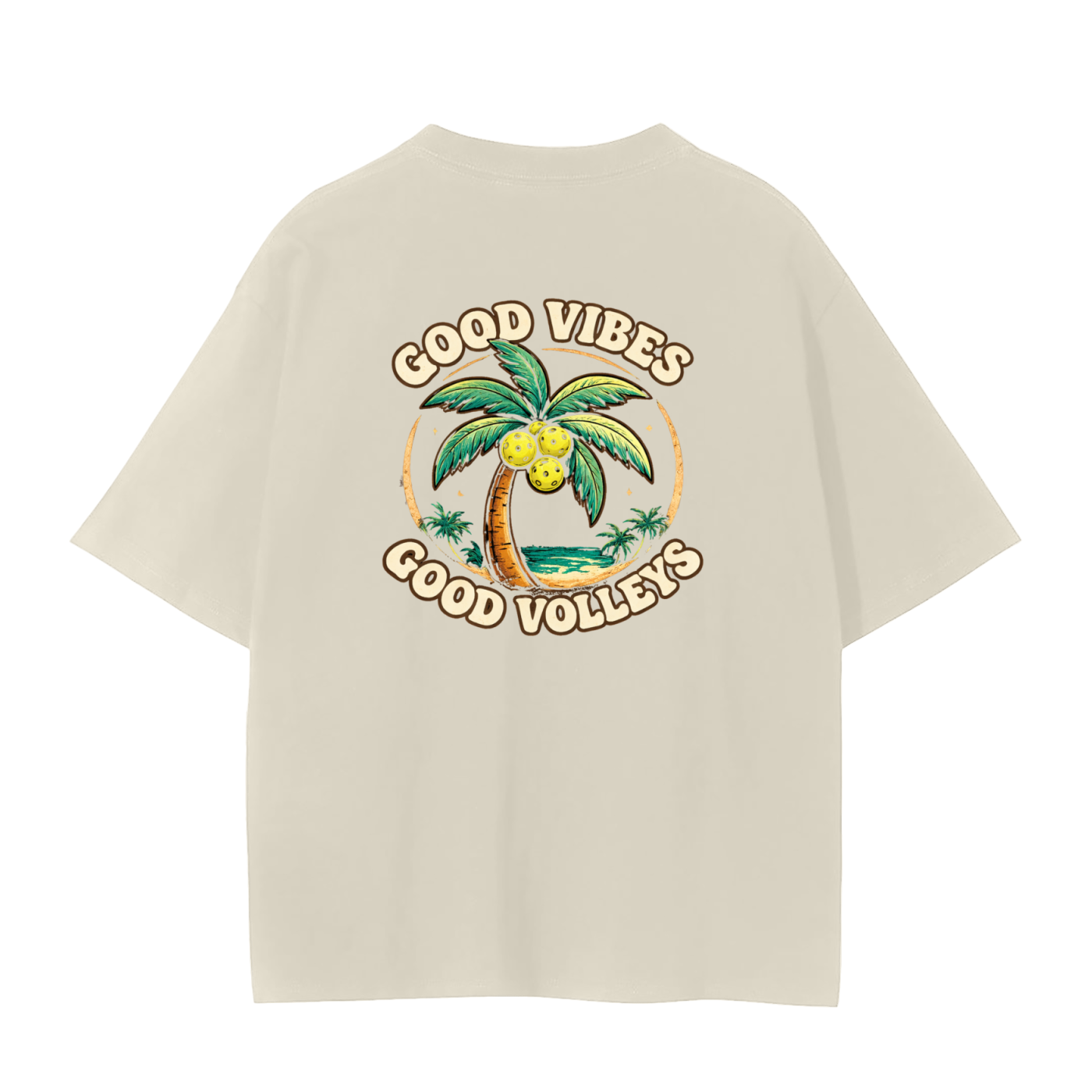 Buttery Pickleball Unisex Seamless Tee – Soft 230 GSM Cotton.