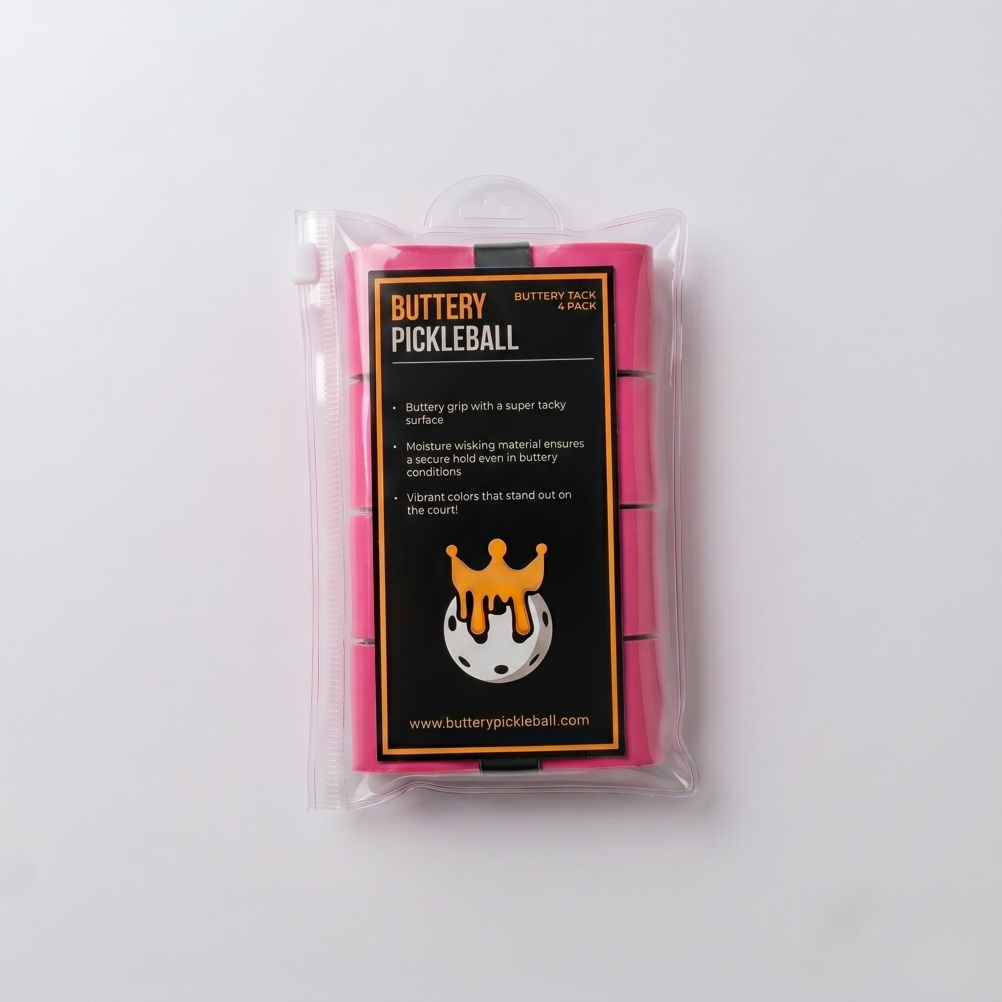 Tacky Pickleball Grip - Neon Pink