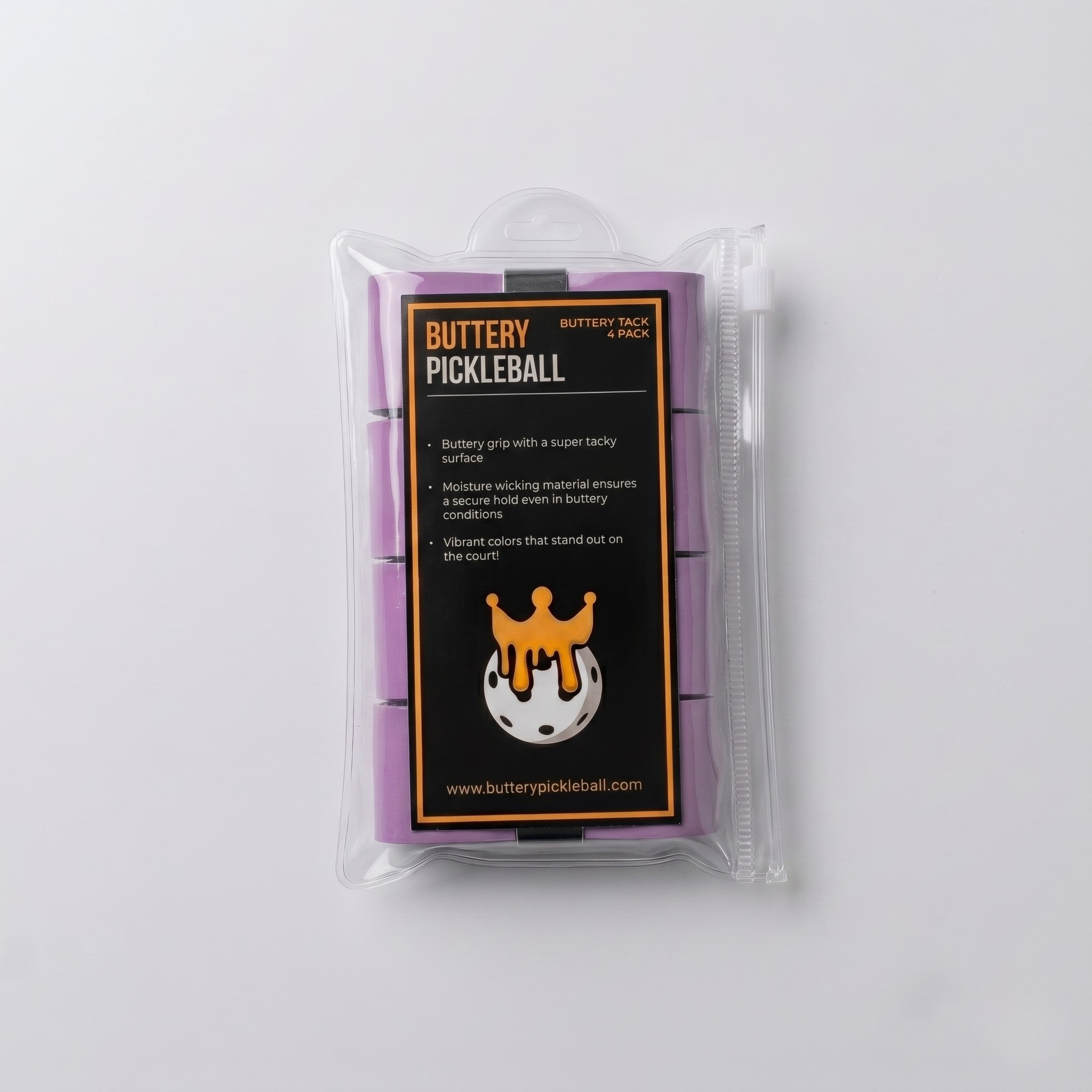 Tacky Pickleball Grip - Purple