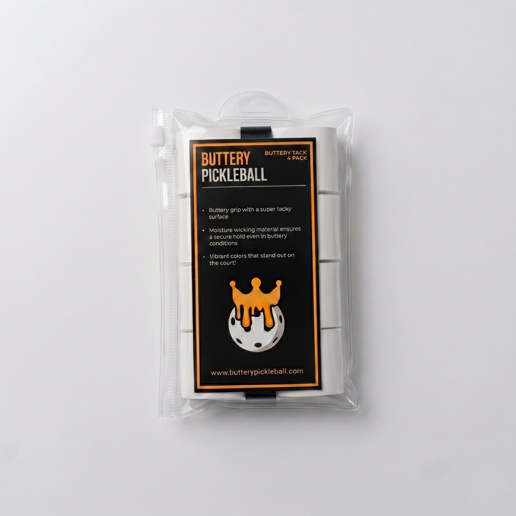 Tacky Pickleball Grip - White