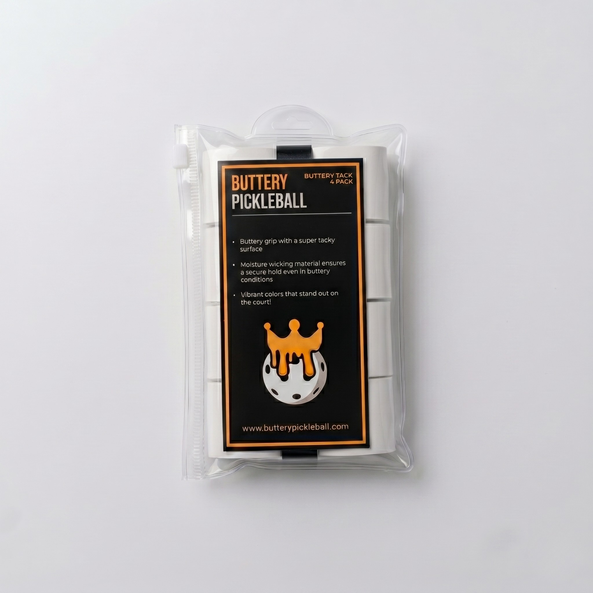 Soft Pickleball Grip - White