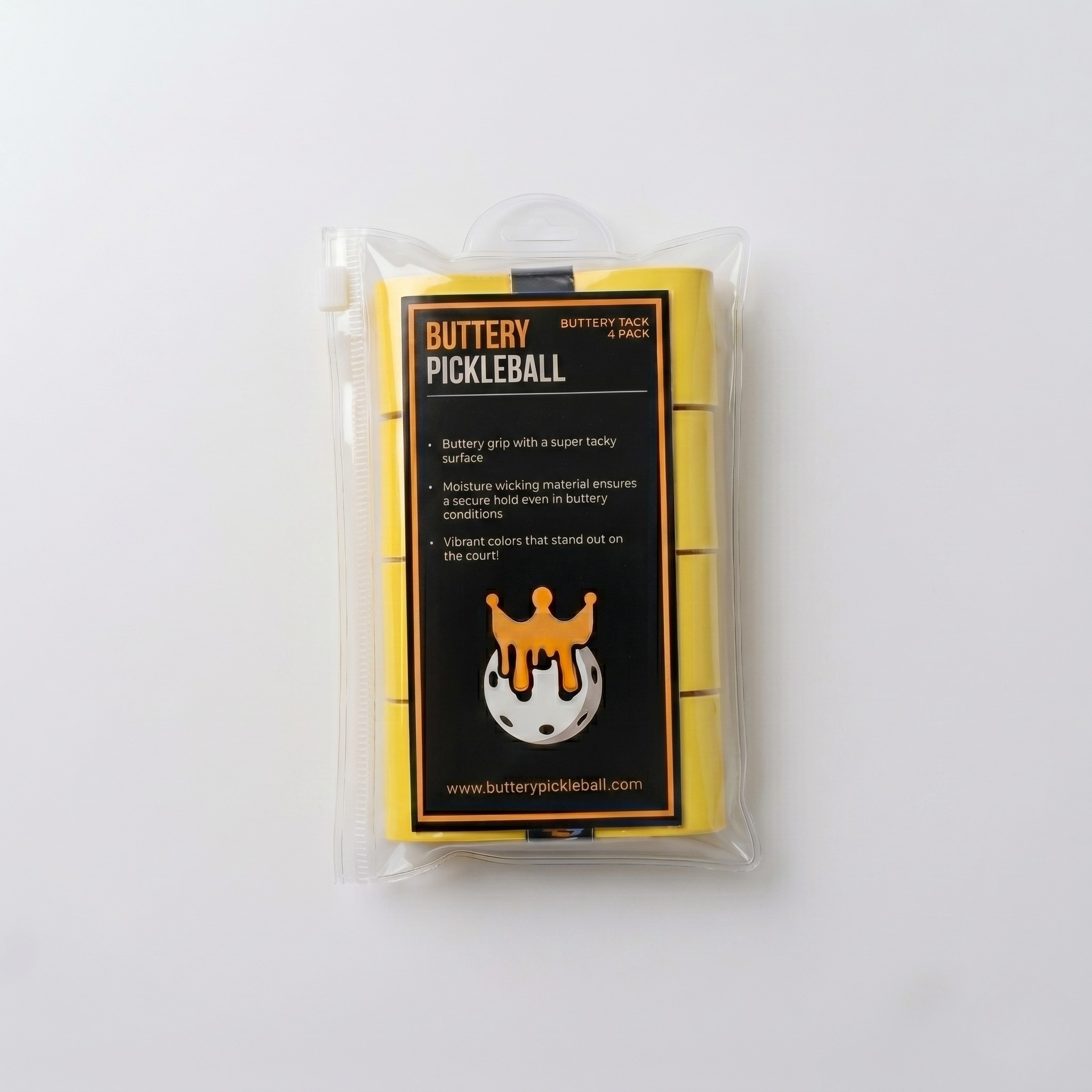Tacky Pickleball Grip - Yellow