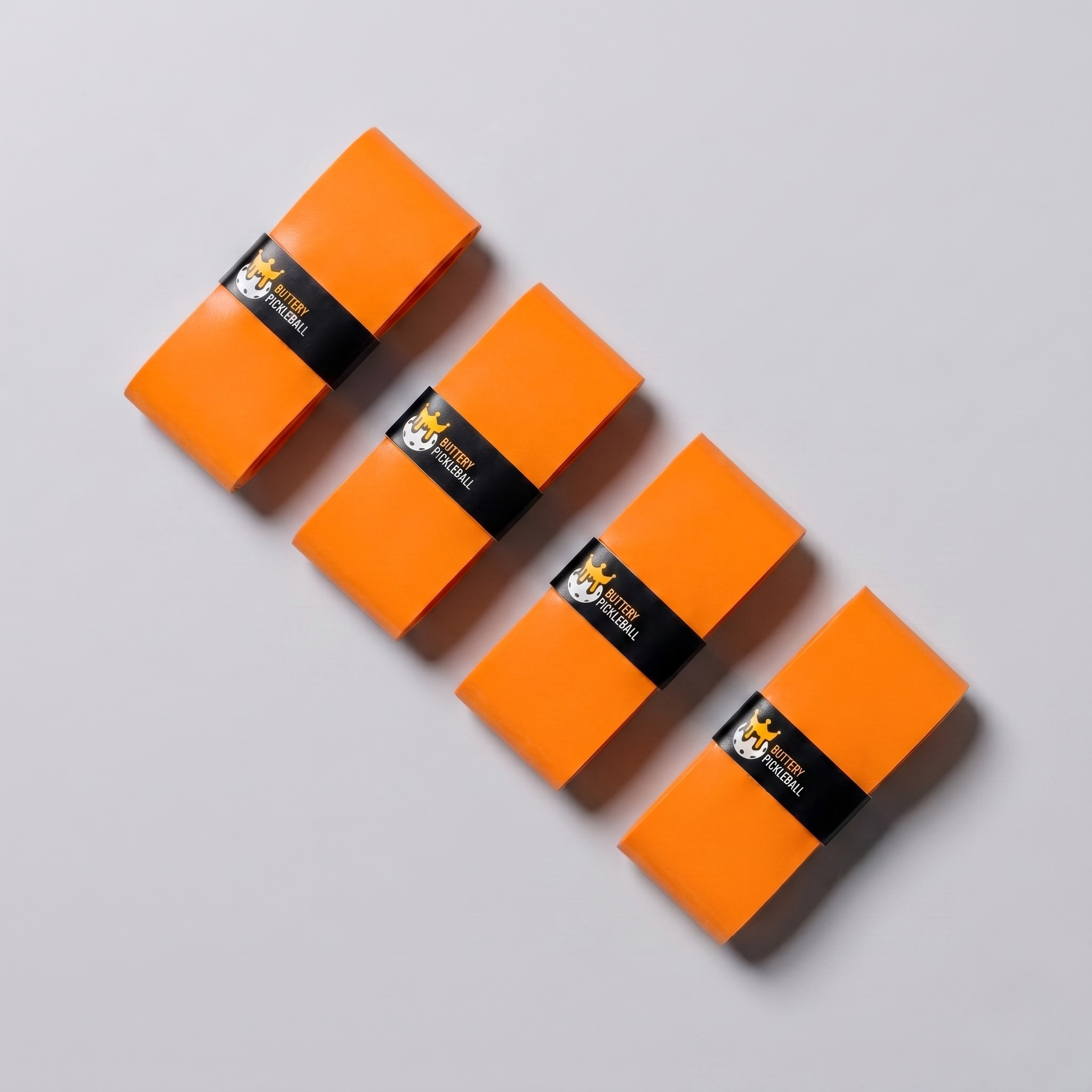 Tacky Pickleball Grip - Bright Orange