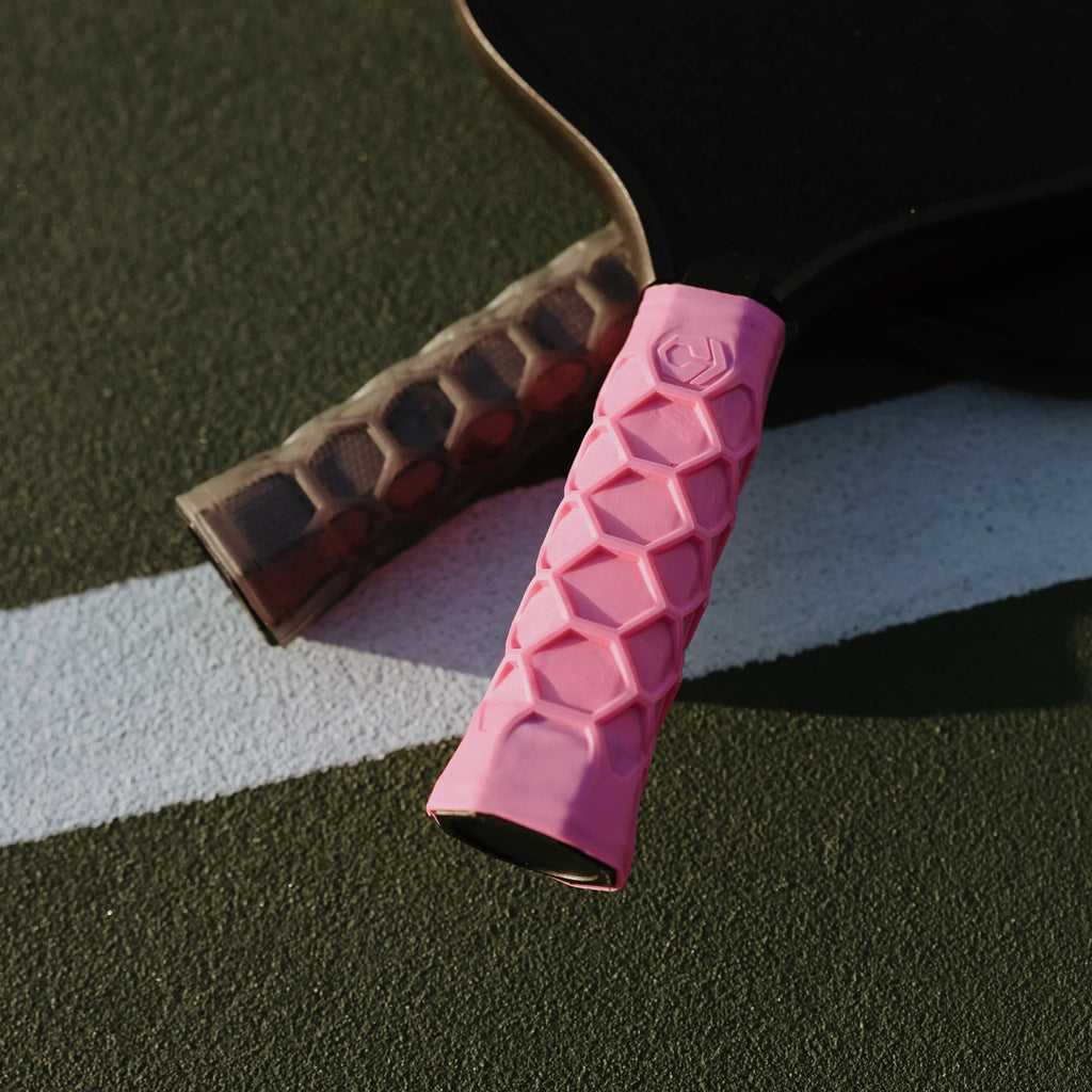 Pickleball Grip - 5.25 Inches Long - Regular Soft Feel - Pink - Buttery Pickleball