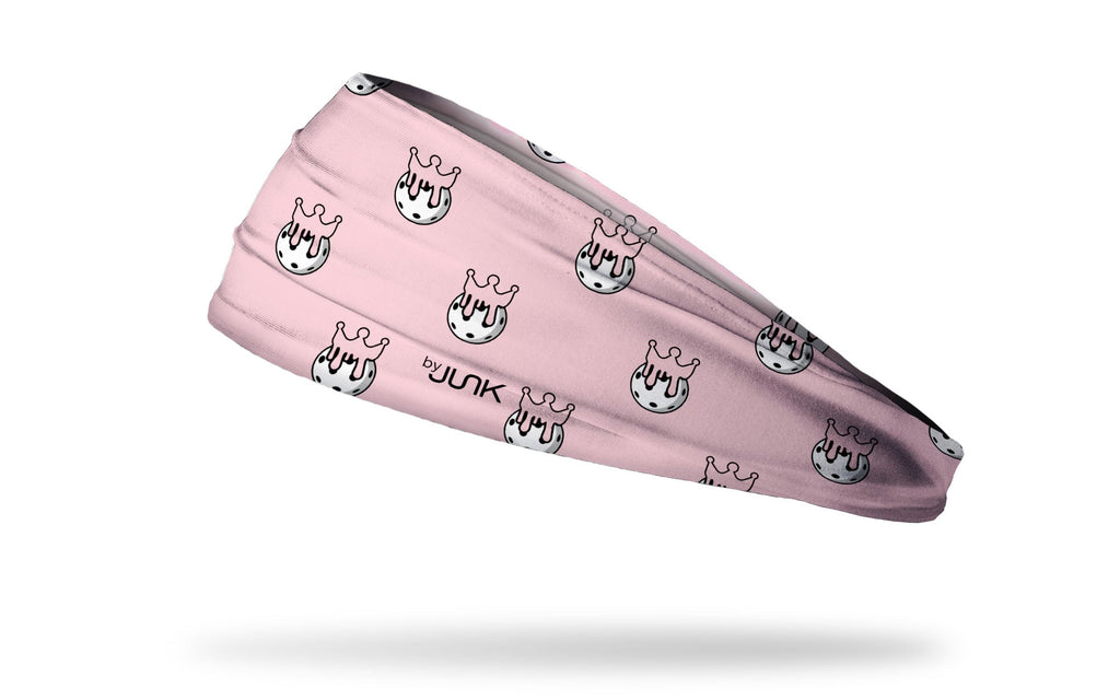 Pink Buttery Crown Headband by JUNK - Buttery Pickleball