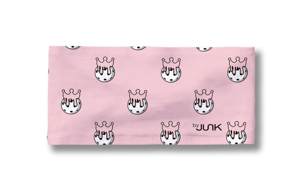 Pink Buttery Crown Headband by JUNK - Buttery Pickleball