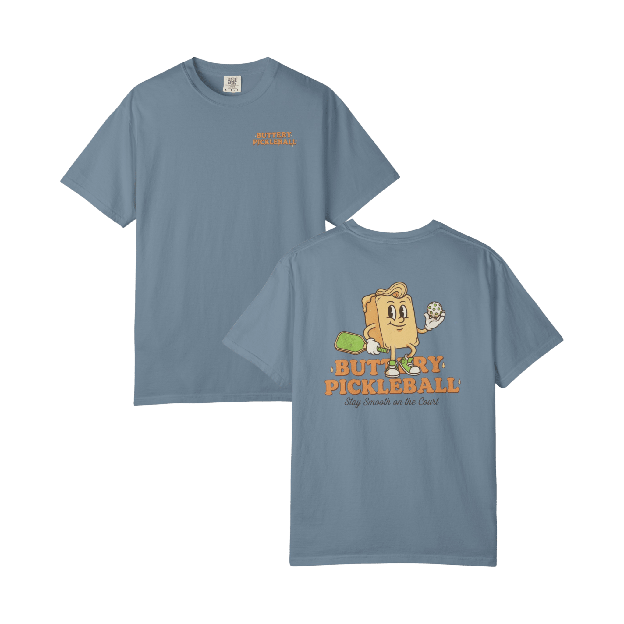 Stay Smooth T-Shirt - Buttery Pickleball