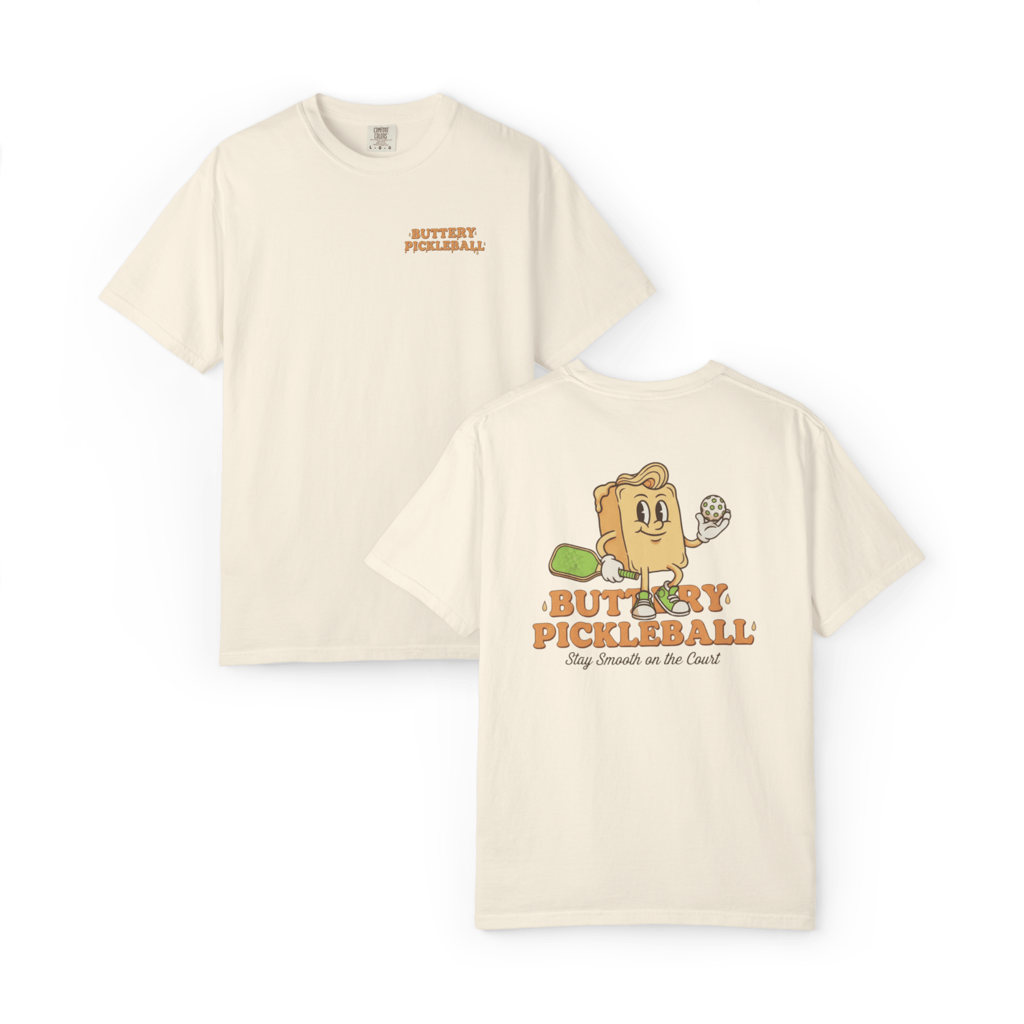 Stay Smooth T-Shirt - Buttery Pickleball
