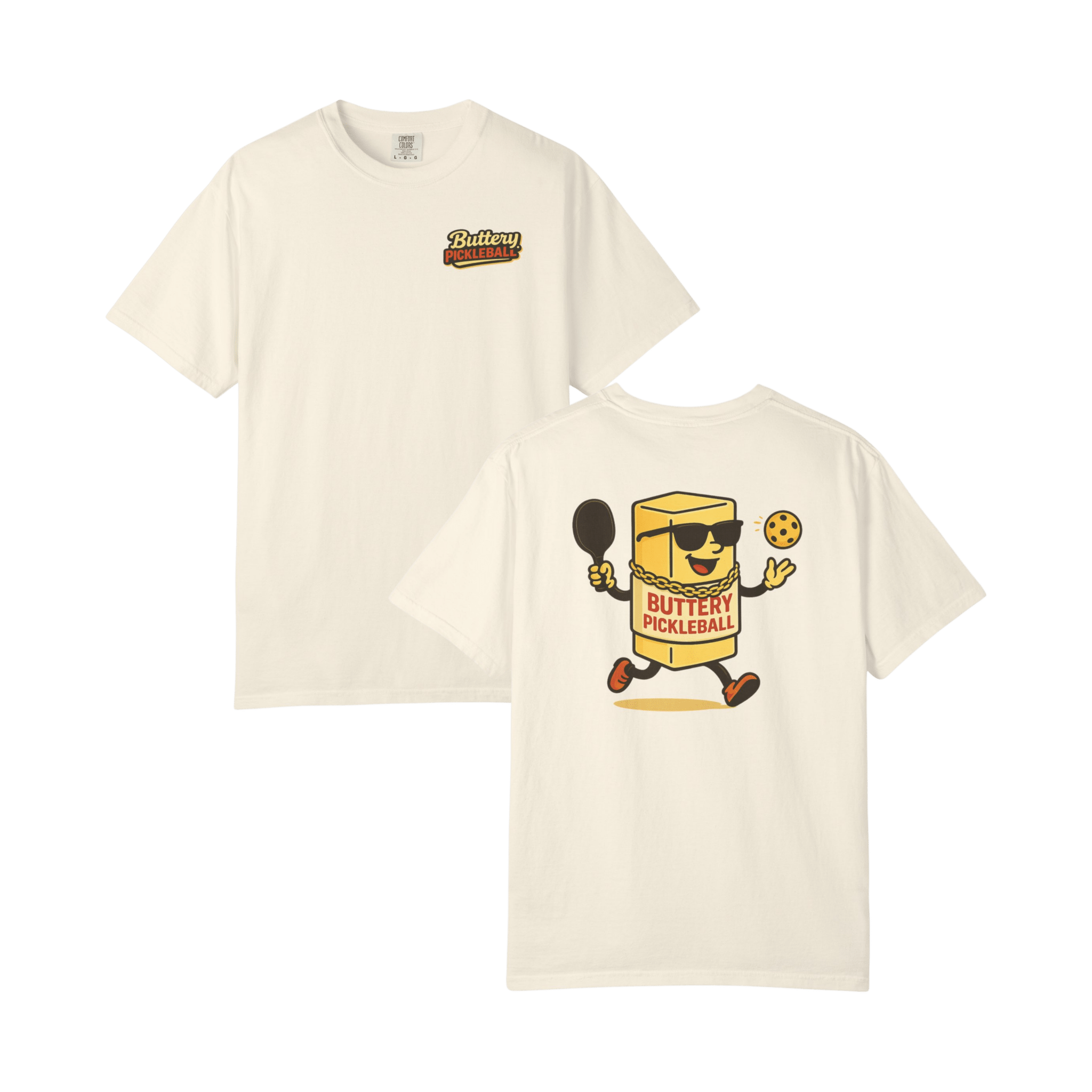 The OG Butter Stick T-Shirt - Buttery Pickleball