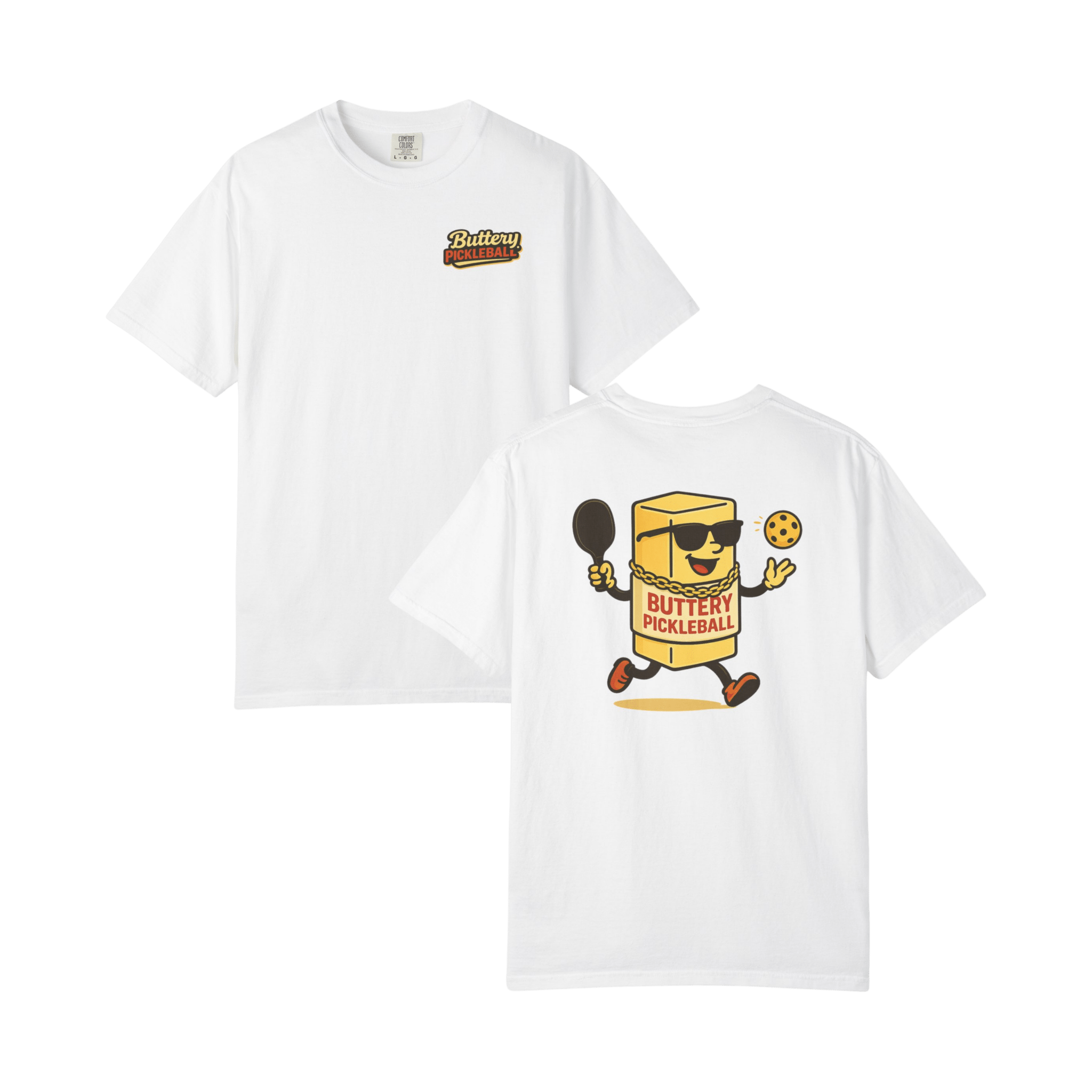 The OG Butter Stick T-Shirt - Buttery Pickleball